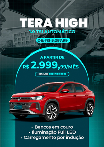 VOLKSWAGEN TERA HIGH 1.0 TSI AUTOMÁTICO ASSINATURA DE CARRO BYECAR