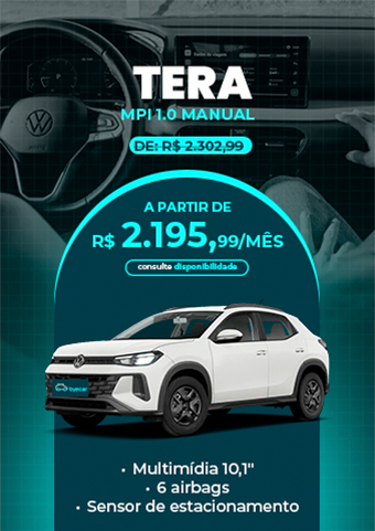 VOLKSWAGEN TERA MPI 1.0 MANUAL ASSINATURA DE CARRO BYECAR